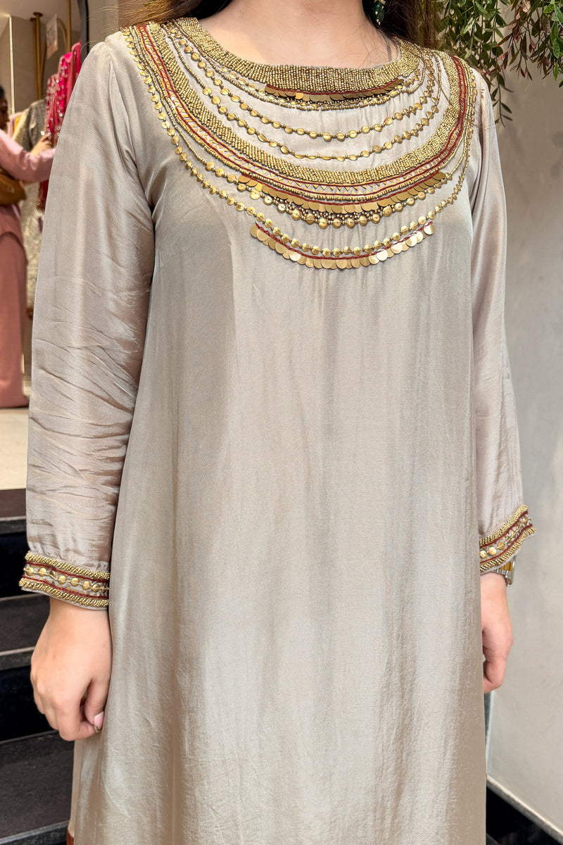 Diya Ethnic Embroidered Co ord Set