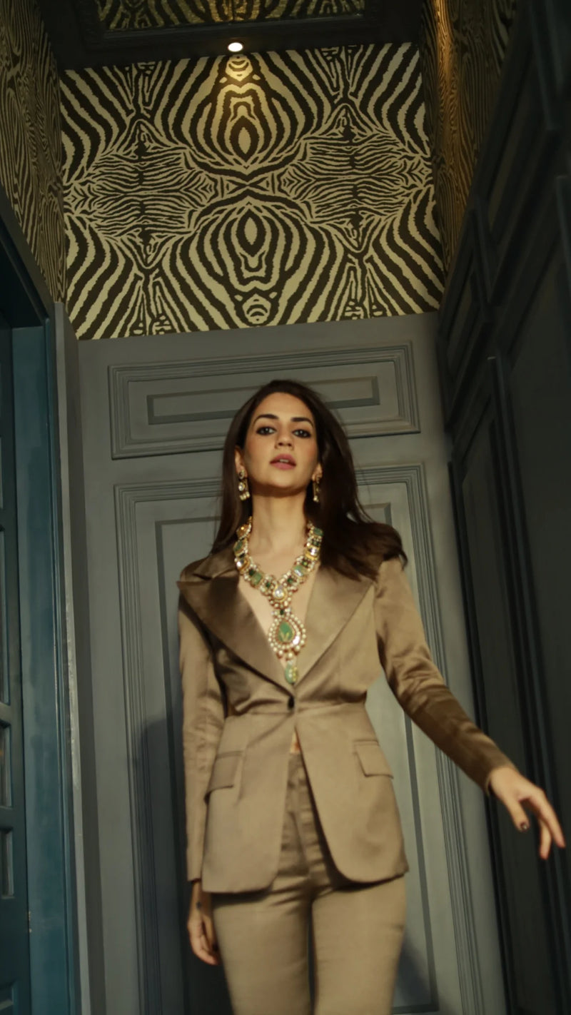 blazer and trouser co-ord