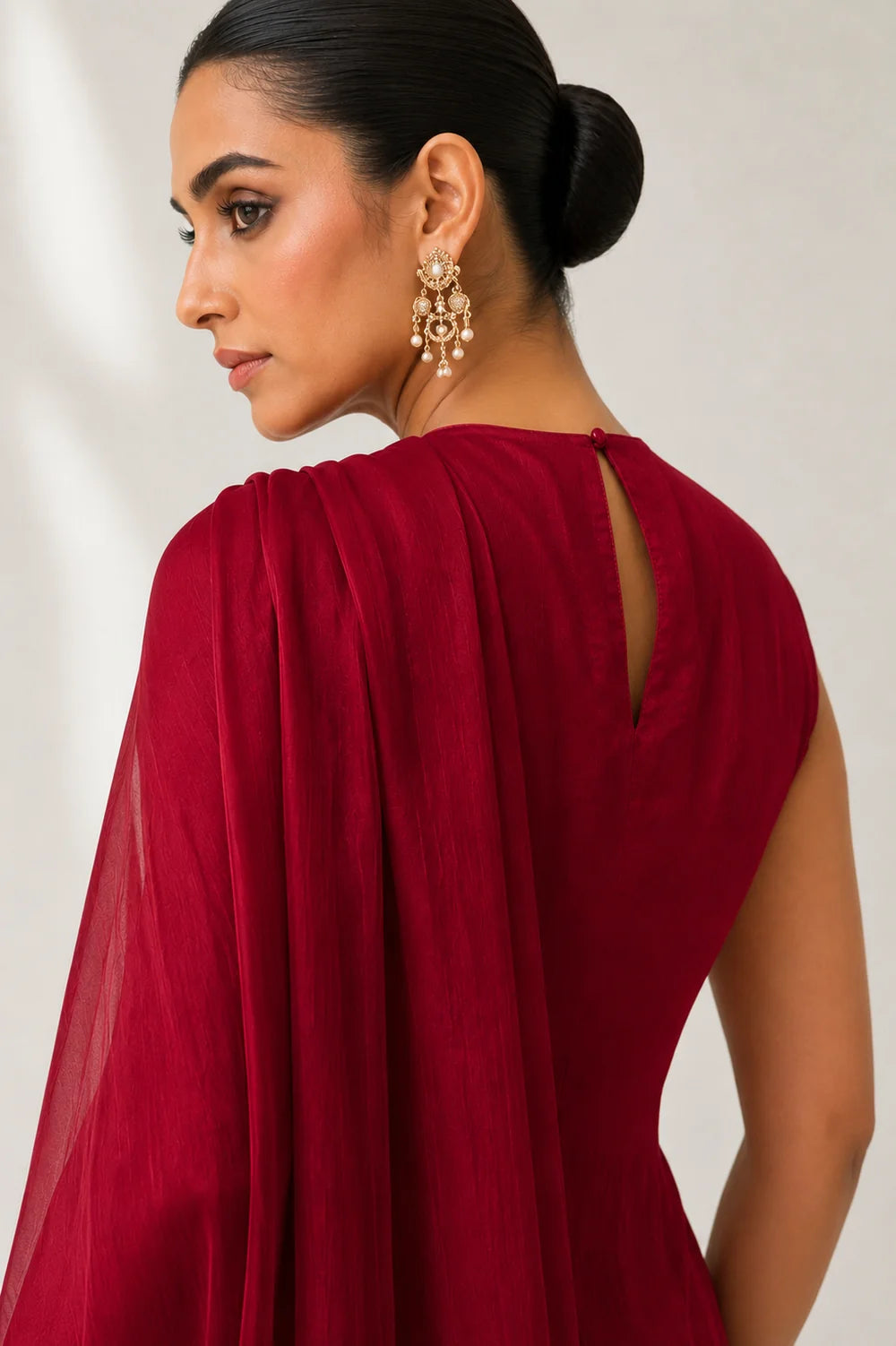 Jhilmil Relaxed wide-leg pants Kurti Set