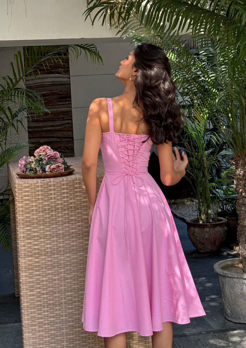 feminine summer corset outfit