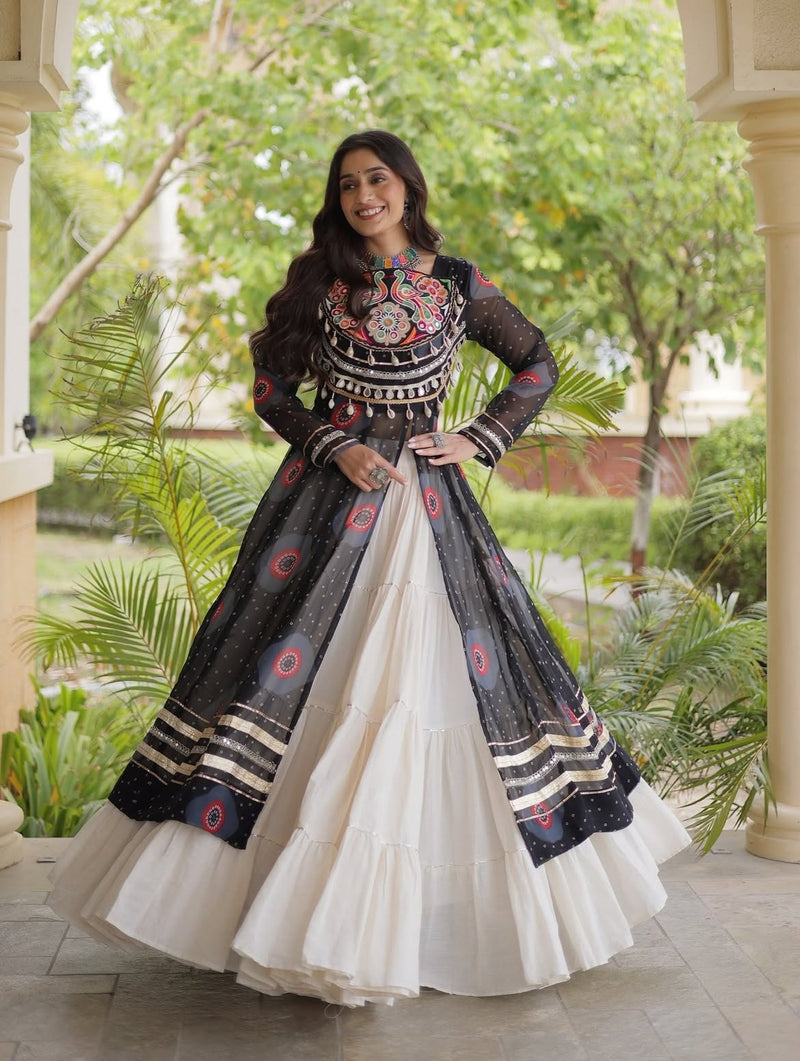Fully Stitched & 12 MTR Lehenga Kurti
