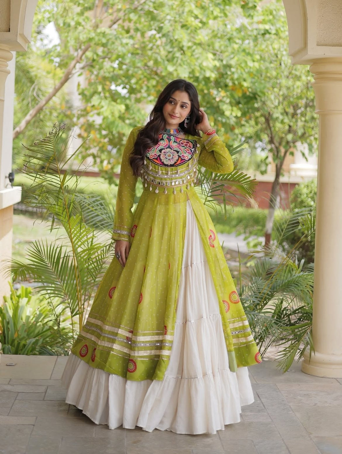 Fully Stitched & 12 MTR Lehenga Kurti