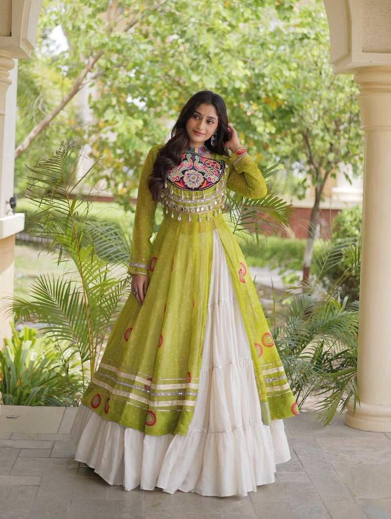 Fully Stitched & 12 MTR Lehenga Kurti
