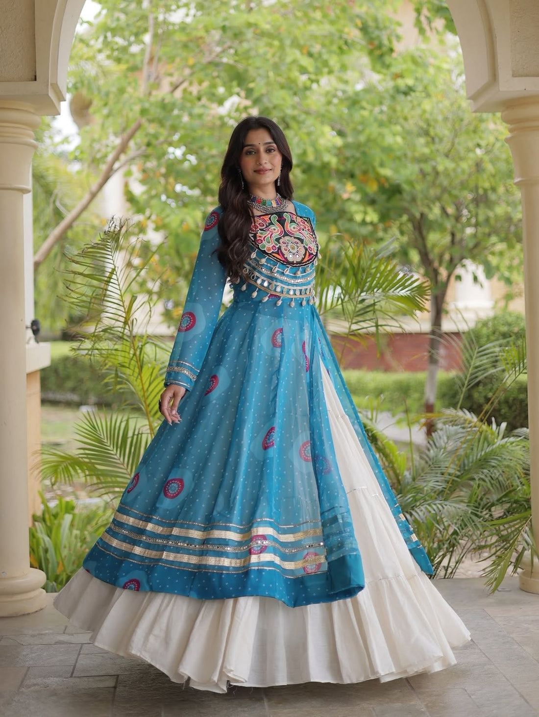 Fully Stitched & 12 MTR Lehenga Kurti
