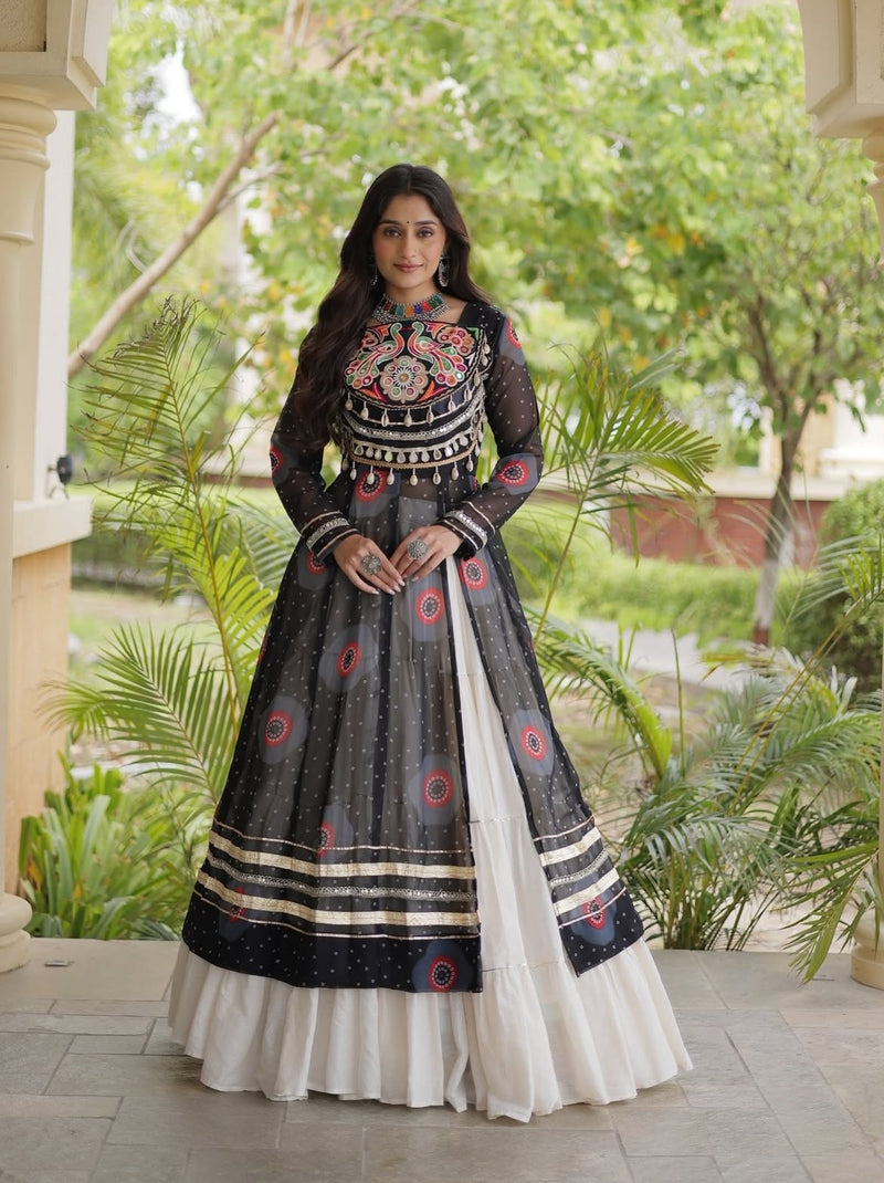Fully Stitched & 12 MTR Lehenga Kurti