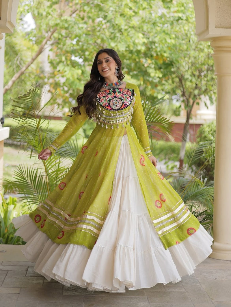 Fully Stitched & 12 MTR Lehenga Kurti
