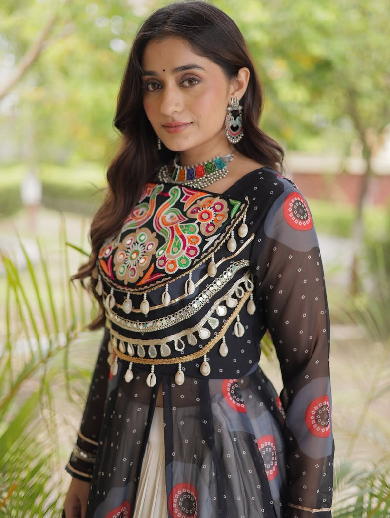 Fully Stitched & 12 MTR Lehenga Kurti