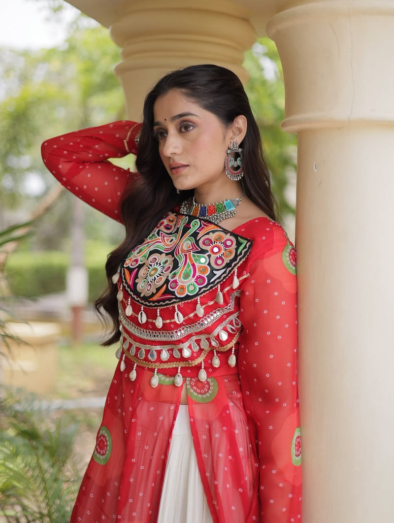 Fully Stitched & 12 MTR Lehenga Kurti