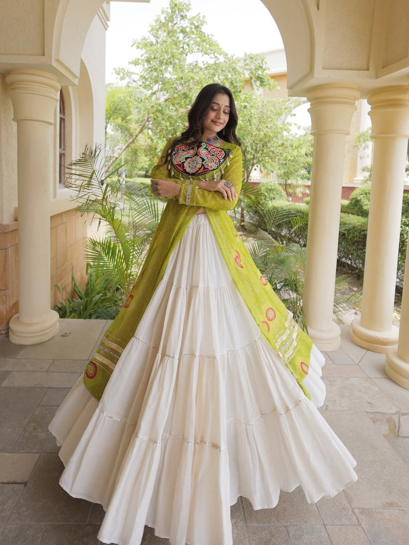 Fully Stitched & 12 MTR Lehenga Kurti