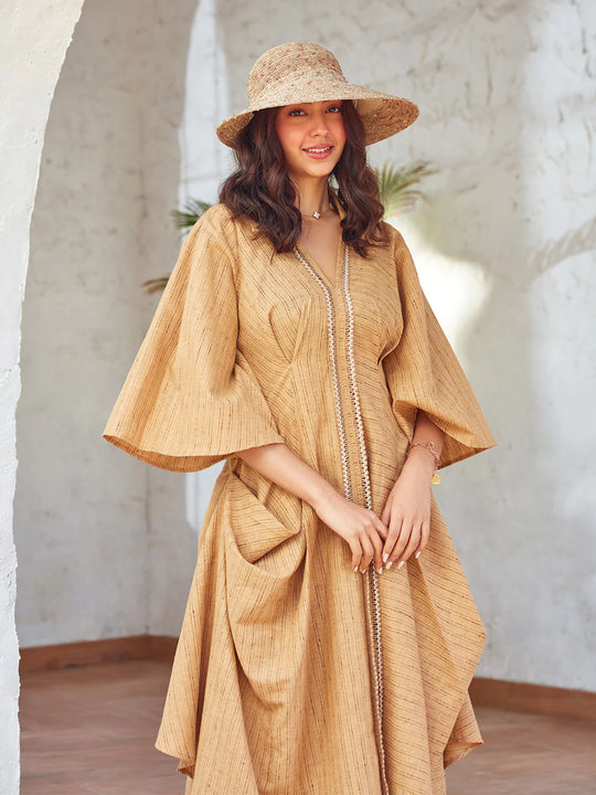 Cotton tunic dress