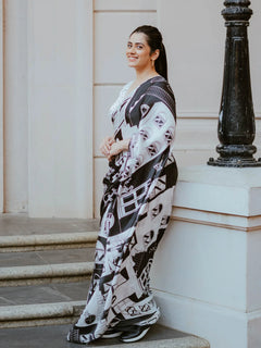 Shehar Walks Handcrafted Soft Mul Saree
