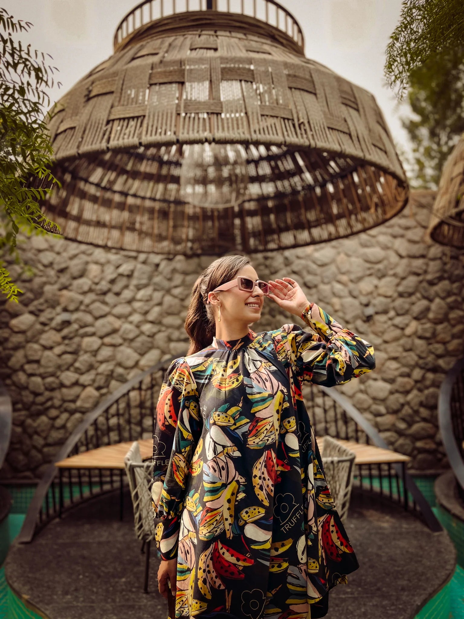 tropical vacation dress