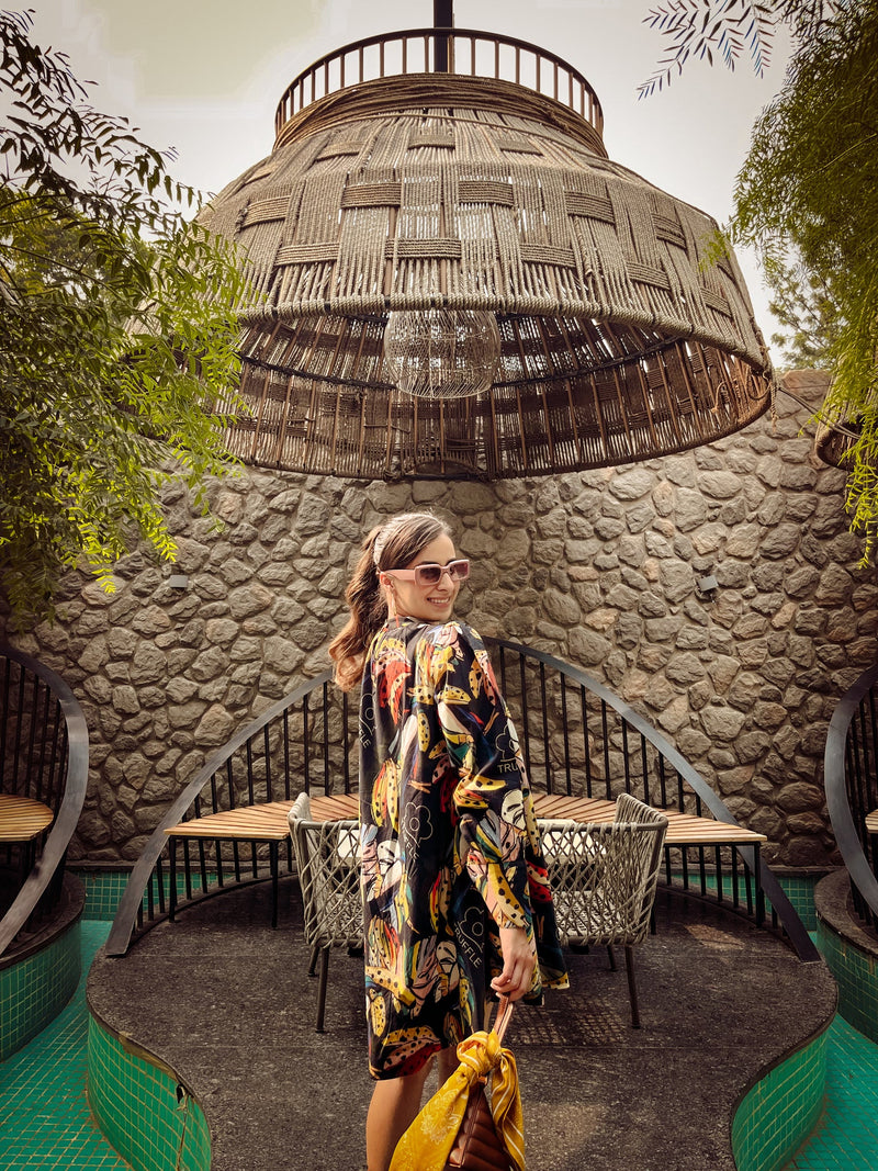 tropical vacation dress