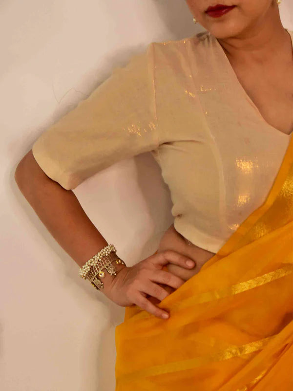 Golden Era Tissue Cotton Blouse