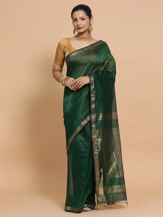 Soft cotton silk saree