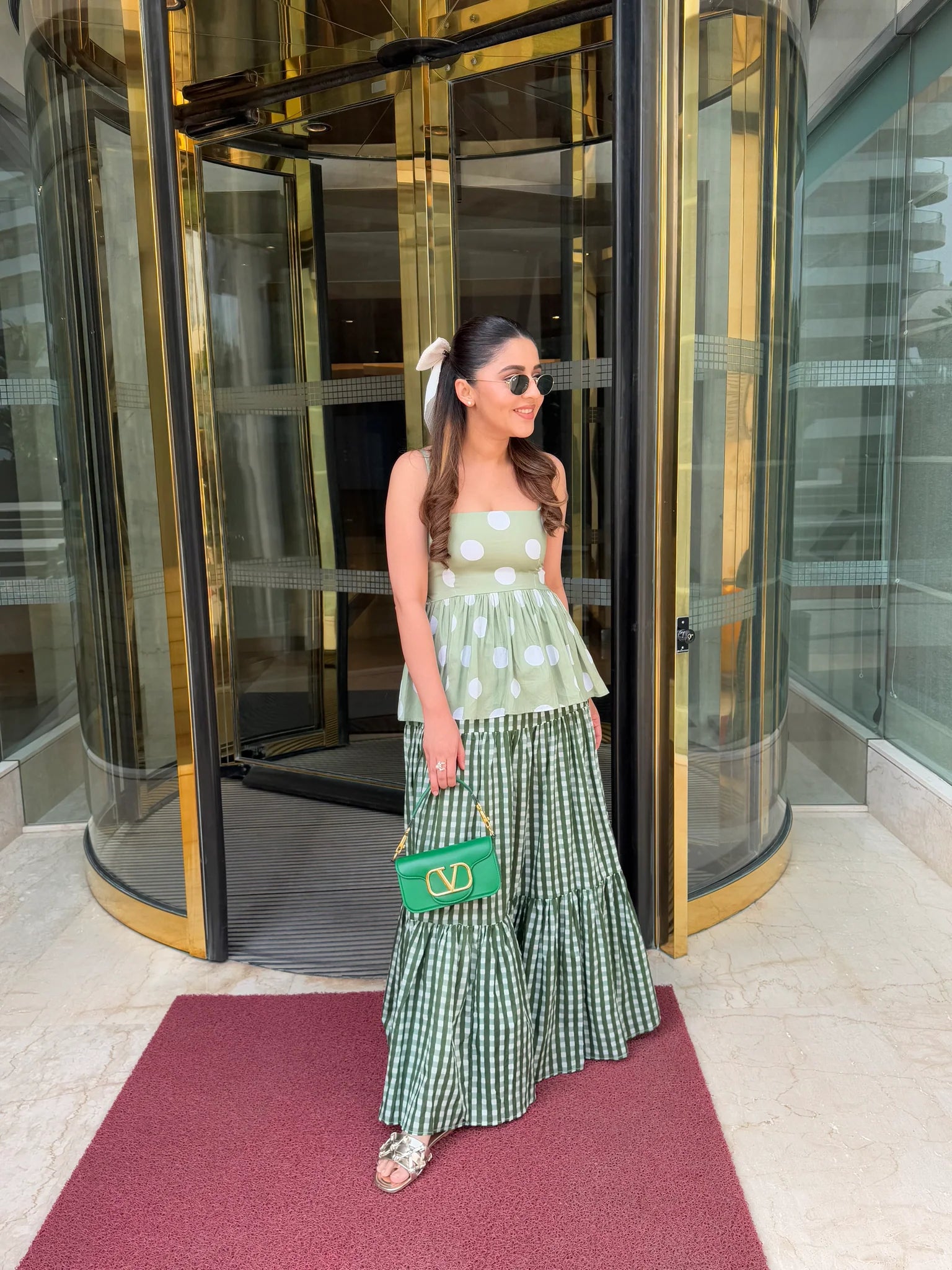 Green summer co-ord set