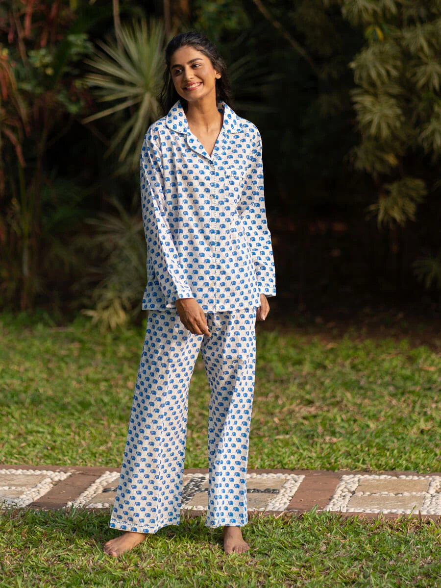 Haathi Raja Soft Cotton Pyjama Set