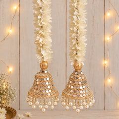 Sheesh Mahal Pearl Kaleera Set
