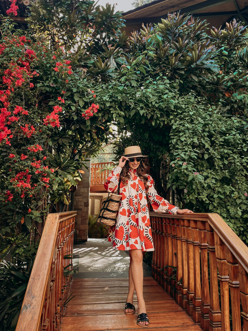 Boho vacation dress