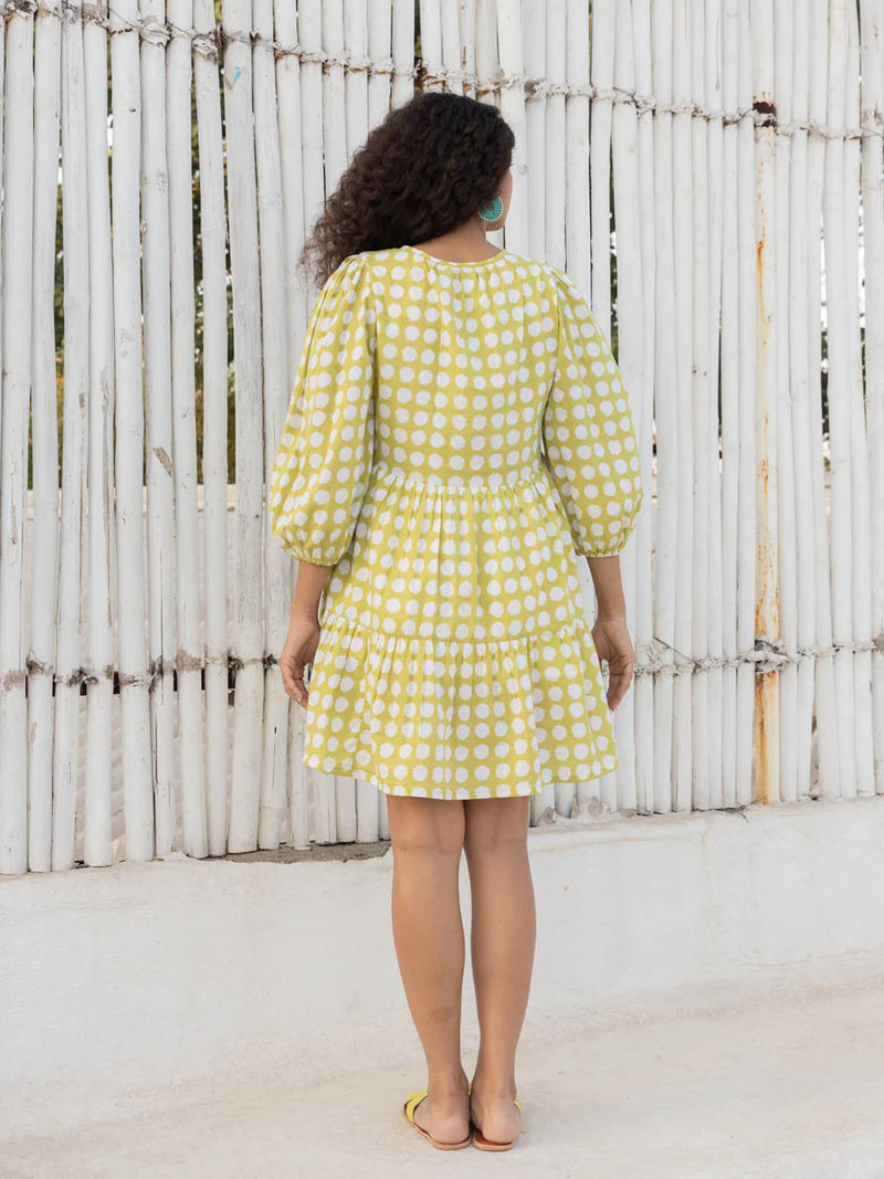 hand-printed dress