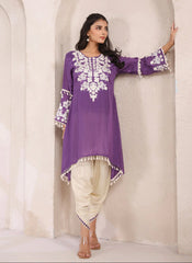 Helio Chinon Embroidered Kurta Pant Set