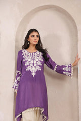 Helio Chinon Embroidered Kurta Pant Set