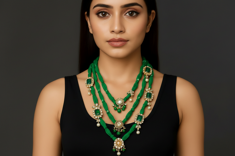 Royalty Kundan Pearl Necklace