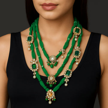 Royalty Kundan Pearl Necklace