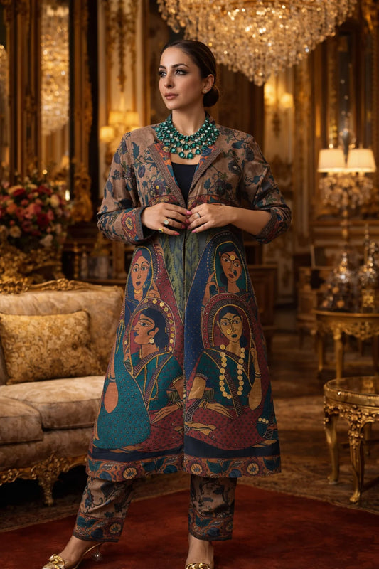 Abstract Art Queen Co-ord 1024