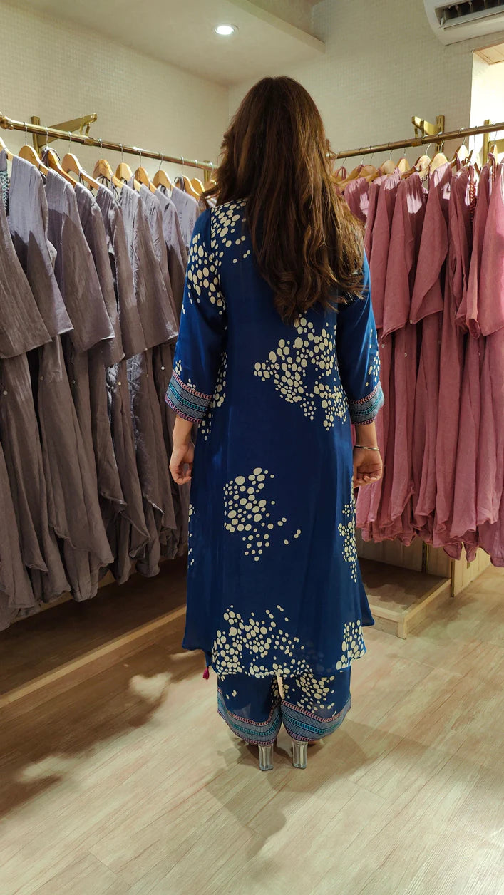 Blue Butterfly Coord Set