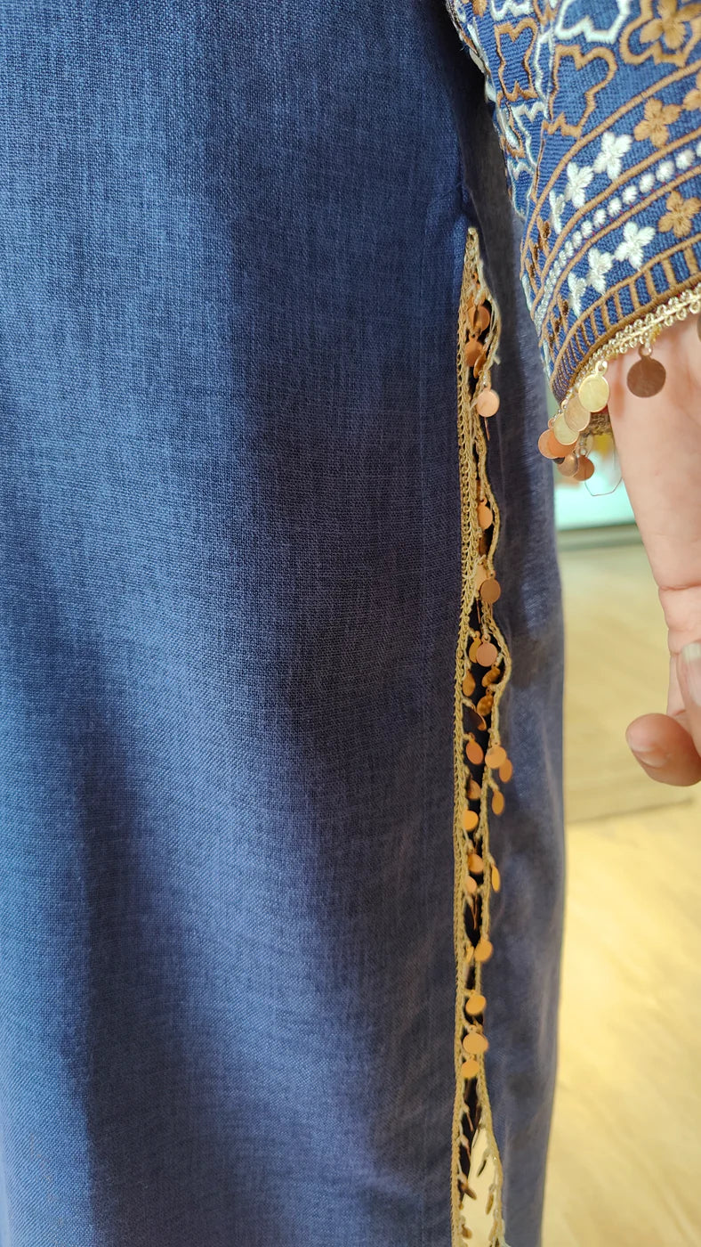 Embroidered Cotton Co-ord Set | Premium Kurta & Straight Pants