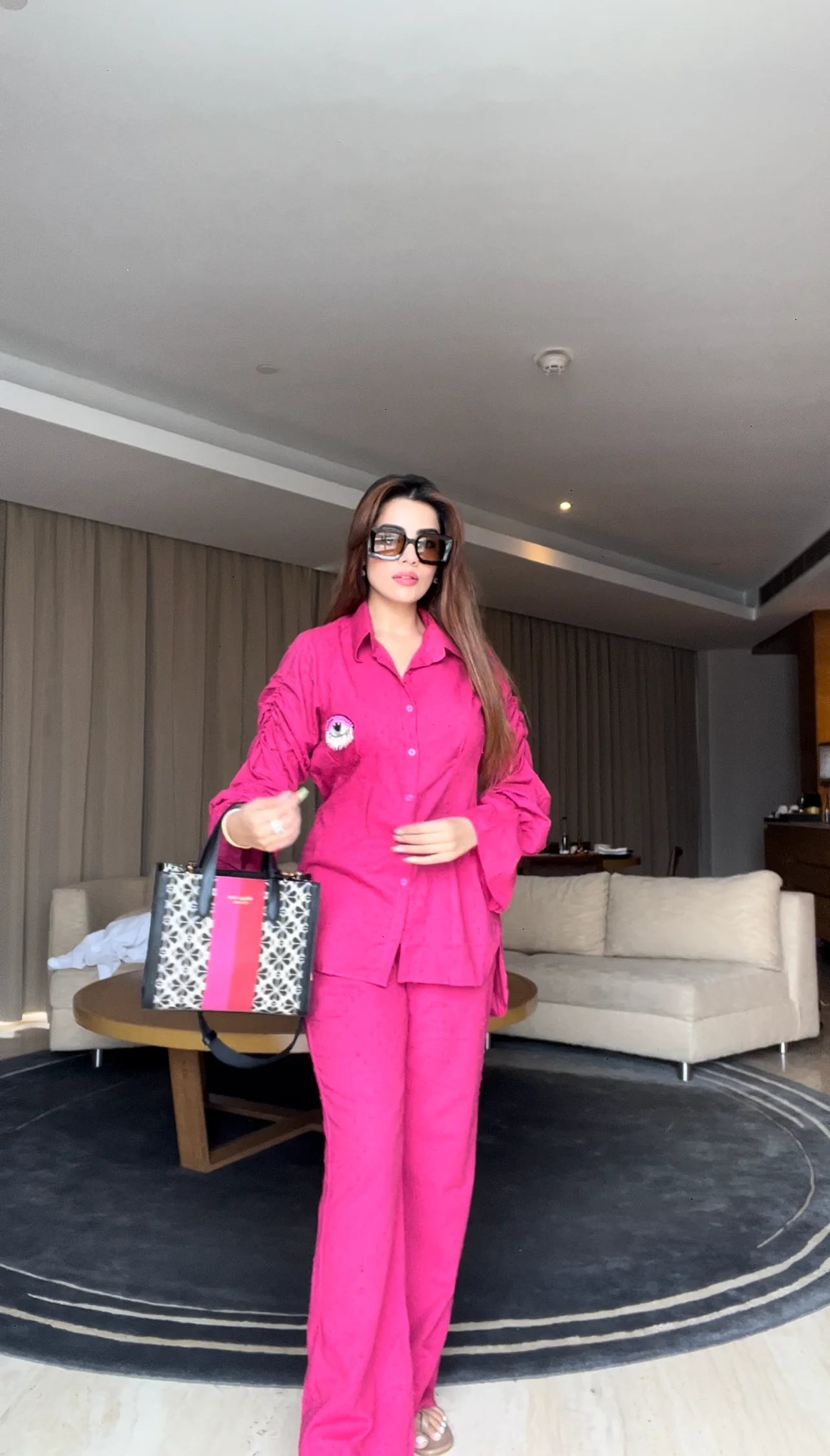 Hot Pink Co-ord Set