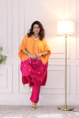 Rayon Dual Kaftan Co-Ord Set