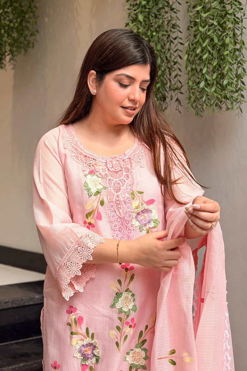 Savarna Hand Painted Suit