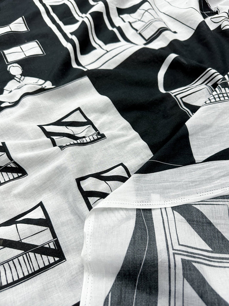 Shehar Walks Handcrafted Soft Mul Saree