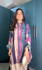 Blush Cotton Silk & Satin Pokhran Set