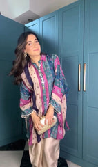 Blush Cotton Silk & Satin Pokhran Set