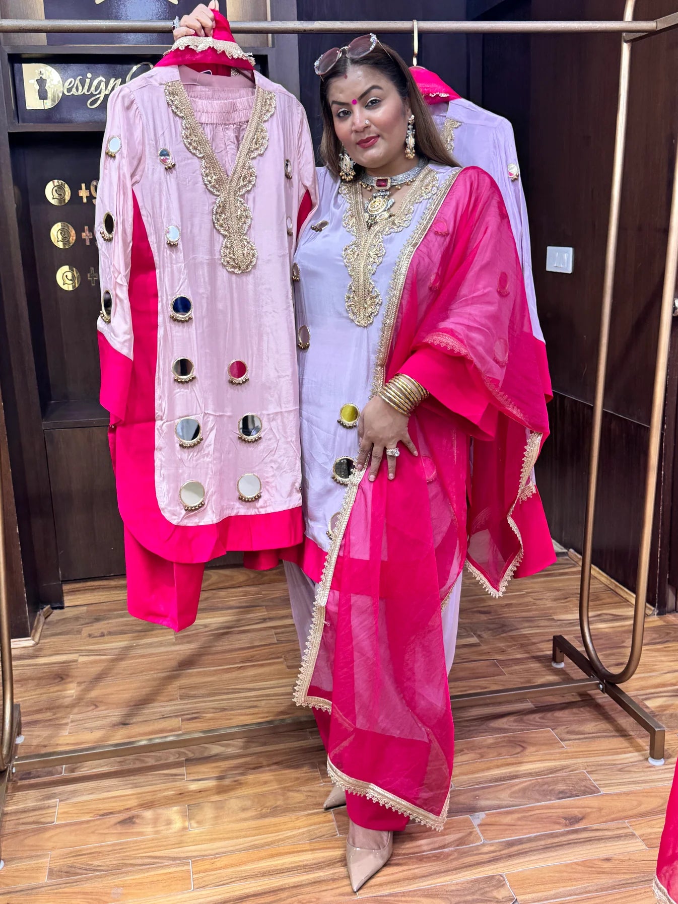 Crepe Suits Women Co-ord Set