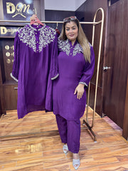 Emerald Embellished Shalwar Kameez Set
