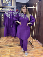 Emerald Embellished Shalwar Kameez Set