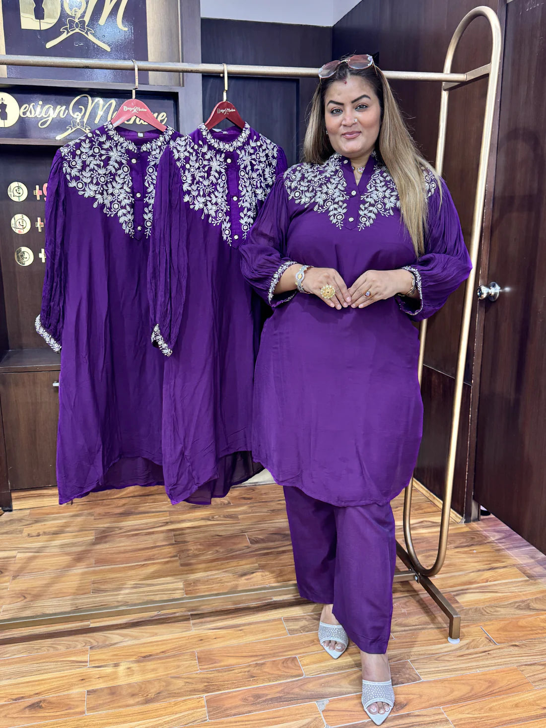 Emerald Embellished Shalwar Kameez Set