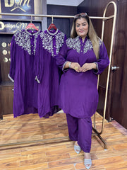 Emerald Embellished Shalwar Kameez Set