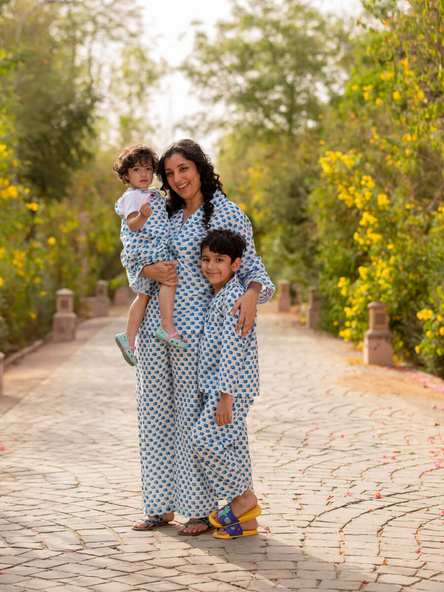 relaxed fit pajama set