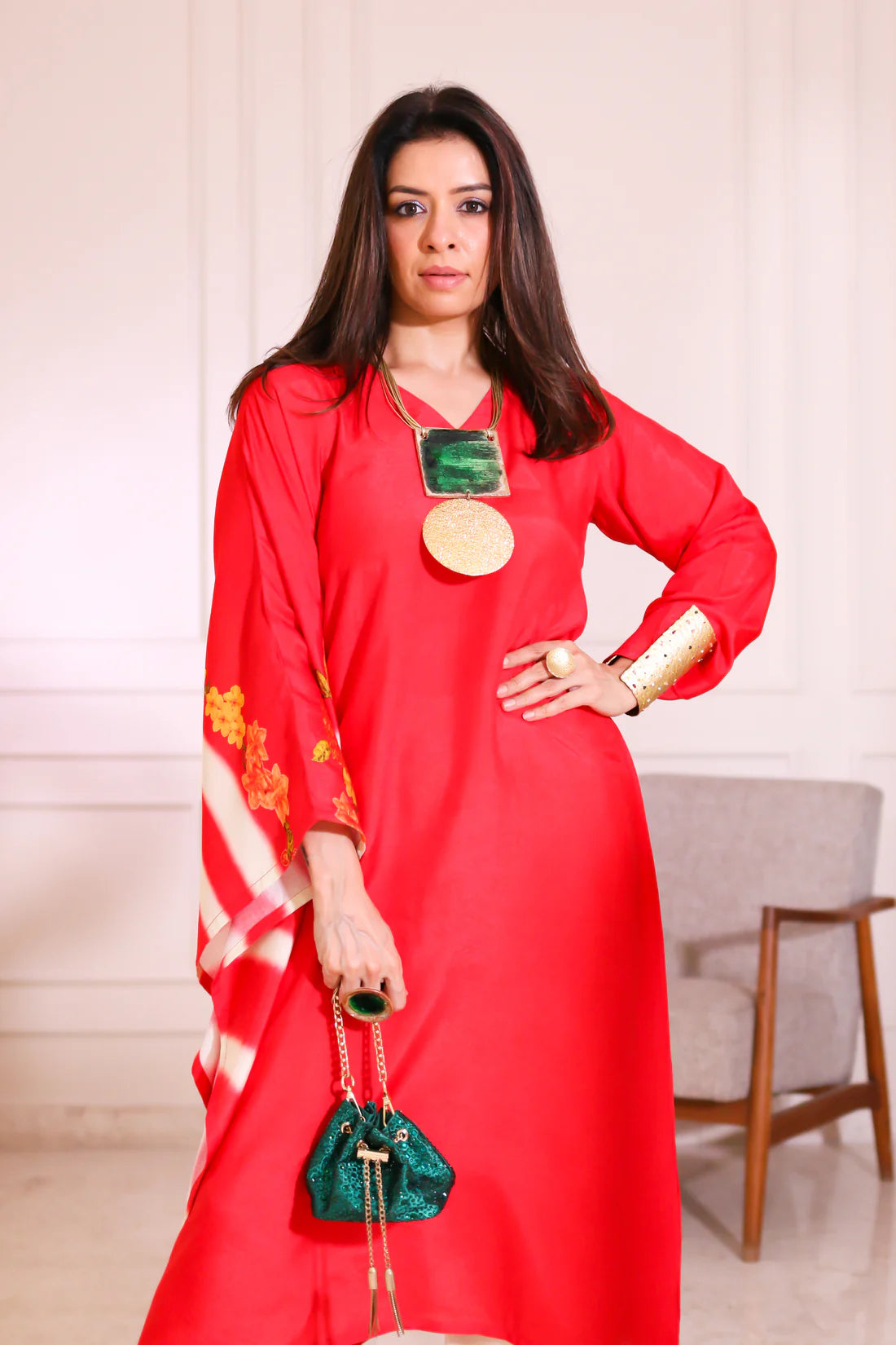 Red co-ord set