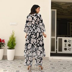 Floral embroidered co-ord set