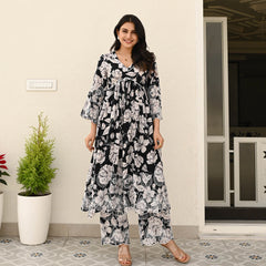Black and white co-ord set