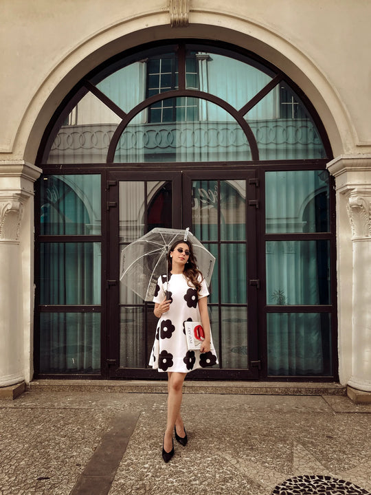 SCUBA fabric dress