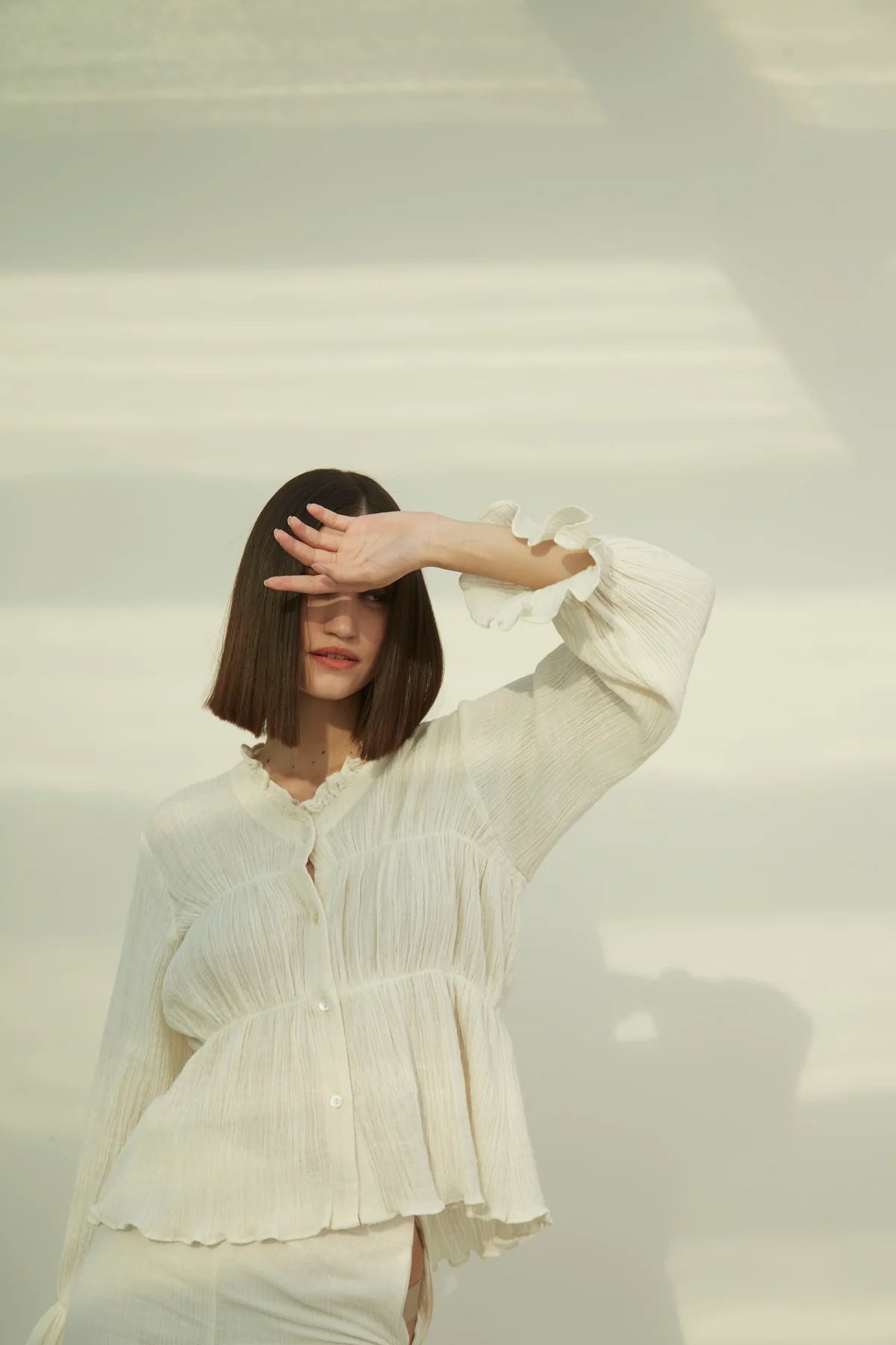 Lightweight cotton top for summer