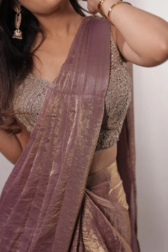 Embellished Fendy Silk Ready-to-Wear Saree
