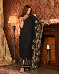 Soft Rayon Foil Luxe Kaftan